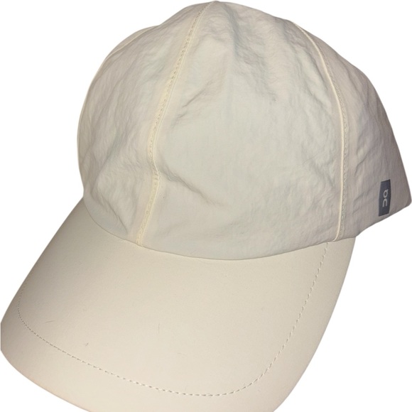 On Running Other - ON Running Off-White Performance Cap Adjustable Lightweight Hat